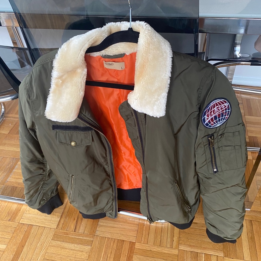 Green Bomber Jacket
